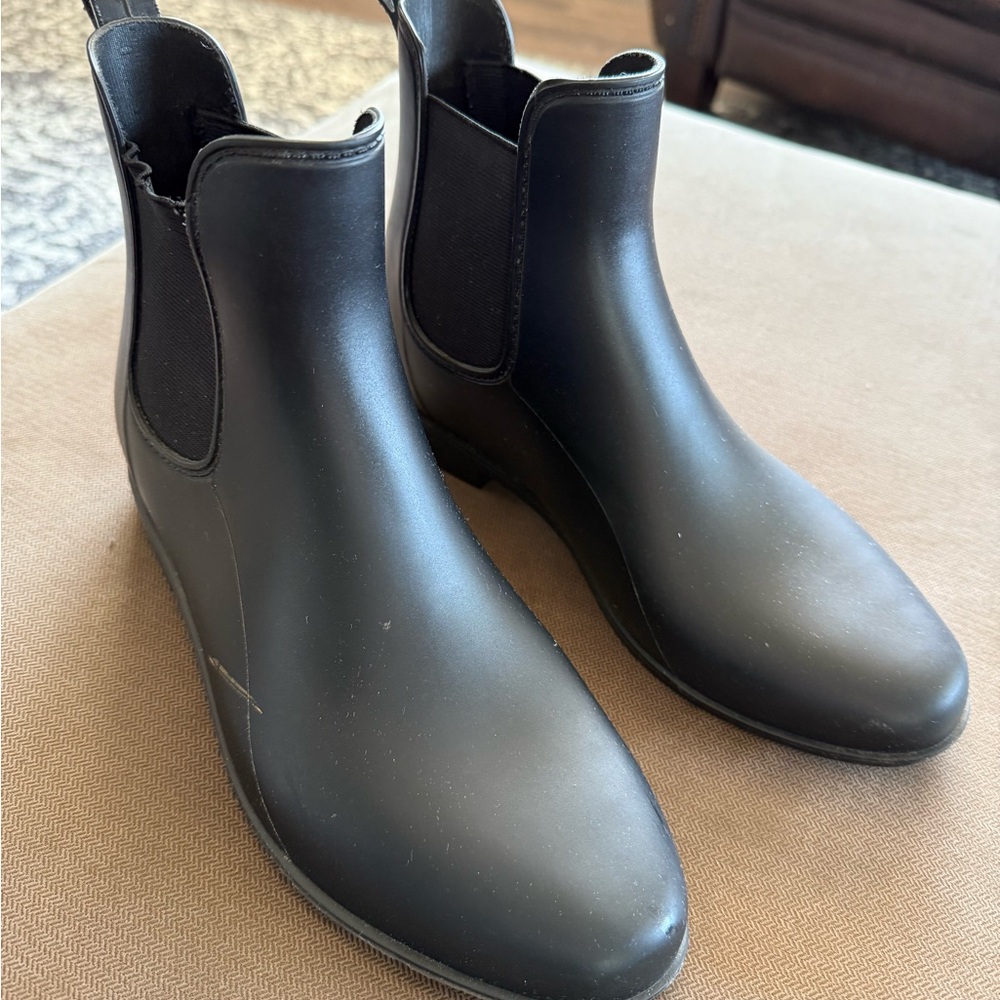a new day Black Ankle Boots Sleek Minimalist Design